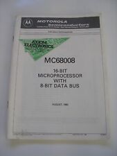 Motorola semiconductors mc6800 for sale  YORK