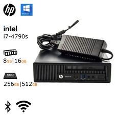i7-4790 CPU NOVO 16GB RAM 512GB SSD WiFi HDMI HP 800 G1 Desktop Personalizado Windows 10 comprar usado  Enviando para Brazil