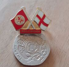 Middlesbrough england badge for sale  NEWPORT