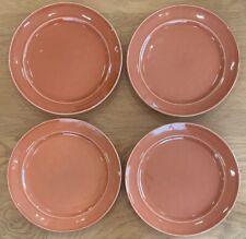 POTTERY BARN CAMBRIA SET OF 4 PERSIMMON DINNER PLATES - 11 3/4” for sale  Shipping to South Africa