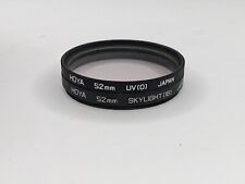 Juego de 2 filtros de lente Hoya Skylight 1B y UV (0) 52 mm - Japón segunda mano  Embacar hacia Argentina