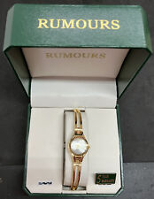 Rumours relógio de ouro feminino na caixa vendendo como usado, mas muito pouco! comprar usado  Enviando para Brazil