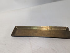 Used, Antique Brass Tray 8in x 2in for sale  Shipping to South Africa