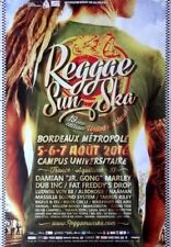 Affiche festival reggae d'occasion  Bordeaux-