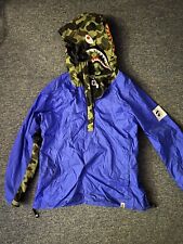 Blue bape windbreaker for sale  Willimantic