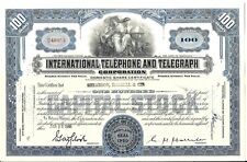 Stock certificate internationa for sale  Brooklyn