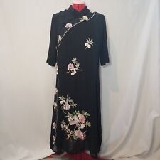 Black chiffon floral for sale  New York