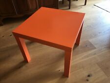 IKEA Kinderzimmer Beistelltisch Klein Kaffee 55cm Quadratischer Tisch orange gebraucht kaufen  Hamburg-, Braak