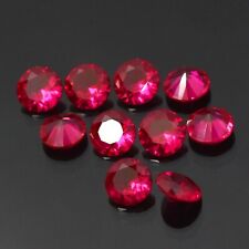 ¡Impresionante! Lote de 10 piezas de diamante rojo de corte brillante color VS1 de 3,75 mm redondo segunda mano  Embacar hacia Argentina