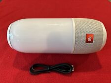 JBL Pulse 3 Bezprzewodowy biały wodoodporny głośnik Bluetooth z kablem ładującym świeci na sprzedaż  Wysyłka do Poland