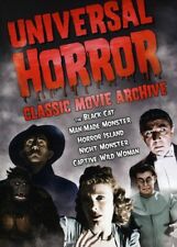 Archivo Clásico Universal de Terror DVD Monstruo Hecho por el Hombre 5 Películas Lugosi Chaney segunda mano  Embacar hacia Argentina