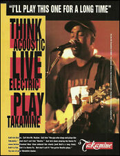 Hootie & The Blowfish Darius Rucker 1997 Takamine Santa Fe Guitar advertisement for sale  Shipping to Canada