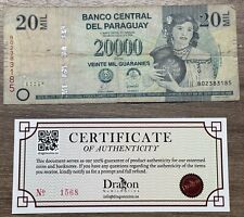 Paraguay 20000 guaranies for sale  Miami
