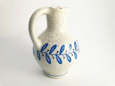 Vase keamik Craquele männi Ceramic Germany 386/860 Hand Painted H.: 10 cm, brugt til salg  Sendes til Denmark