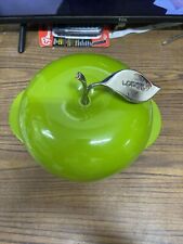 Used, LODGE GREEN APPLE ENAMELED CAST IRON RARE Dutch OVEN 3.5 QT DISH for sale  Shipping to South Africa