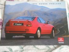 Honda prelude brochure for sale  KINGS LANGLEY