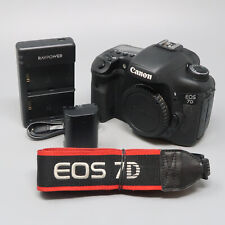 Câmera Digital SLR Canon EOS 7D 18.0 MP - Preta (Somente o Corpo) - 21K Cliques! comprar usado  Enviando para Brazil