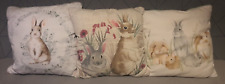 Rabbit hare cushion for sale  LEEDS