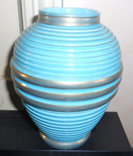 Vase bleu boule d'occasion  France