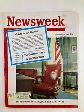 Revista Newsweek vintage 14 de novembro de 1960 The President's Chair The Mightiest Seat comprar usado  Enviando para Brazil