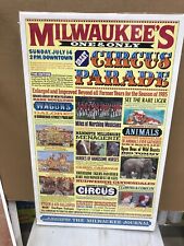 Vintage milwaukee circus for sale  Sarasota