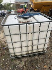 IBC TANK CONTAINER,1000 Litre Garden Allotment Water Capture Waste Oil Storage, used for sale  SHEFFIELD