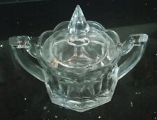 glass lid bowl sugar for sale  DERBY