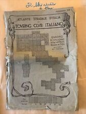 Carta 1924 atlante usato  Prato
