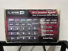 Line 6 M13 Stompbox Modelador Pedal Processador de Guitarra 75+ Efeitos Fonte de Alimentação Orig comprar usado  Enviando para Brazil