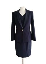 Used, Ted Baker Dress & Jacket Blazer Suit Navy Smart Outfit Working-Size 2/UK 10. for sale  Shipping to South Africa