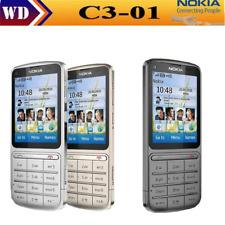 Nokia C3-01 GPRS 5MP 3G Inglês/Russian/Árabe Teclado Wifi, Bluetooth de telefone 2.4 comprar usado  Enviando para Brazil