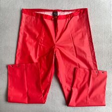 Spodnie męskie Helly Hansen XXL czerwone mandale wędkarstwo przeciwdeszczowe wodoodporne gumowe D-433 PVC na sprzedaż  PL
