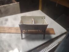 Doll House Sink on Legs Metal Double Basin for sale  Shipping to South Africa