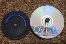40 PHILIPS em branco 16X DVD+R Plus R logotipo marca 4,7GB eixo de disco com alça comprar usado  Enviando para Brazil