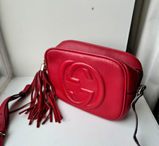 red gucci bag for sale  LONDON