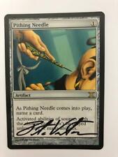 MTG ARTIST PROOF 10TH EDITION PITHING NEEDLE SIGNED BY PETE VENTERS ARTIFACT for sale  Shipping to South Africa