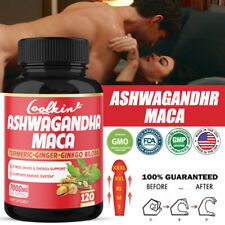 Ashwagandha & Maca 7000mg -Reforço de testosterona para maior resistência e energia, usado comprar usado  Enviando para Brazil