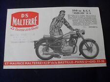 Dépliant publicitaire moto d'occasion  Beaulieu-sur-Loire