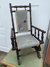 oak rocking chair for sale  GRIMSBY