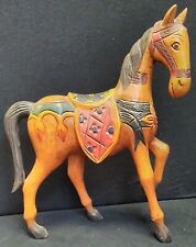 wooden carved horse for sale  THETFORD