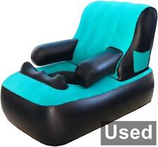 Genérico MT719 - Sofá-cadeira inflável BBL para bunda com furo de braços, azul/preto comprar usado  Enviando para Brazil