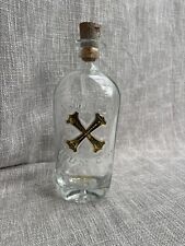 Bumbu Rum 750ml garrafa vazia cortiça artesanato ossos piratas decantador transparente comprar usado  Enviando para Brazil