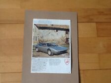 Lamborghini leaflet 1970s for sale  ROYSTON