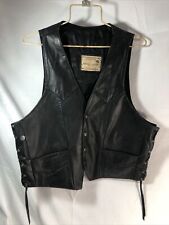 Espinoza leather vest for sale  Rosemead