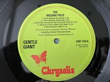 Vinyl gentle giant for sale  BRISTOL