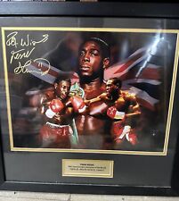Signed boxing memorabilia for sale  HULL