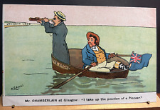 Vintage postcard chamberlain for sale  NEWTON ABBOT