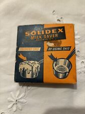 Solidex milk saver for sale  SUDBURY