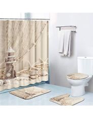Piece shower curtain for sale  Harwood