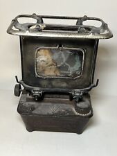 Antique Cast Iron Game Junior Camping Stove Kerosene Lamp Heater for sale  Evans